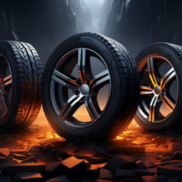 auto-wheels-dark-background-with-chrome-rims-closeup-3d-render_493343-40153